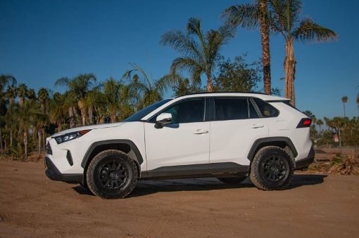 Picture of ICON Ricochet 17x8 5x4.5 38mm Offset 6in BS Satin Black Wheel