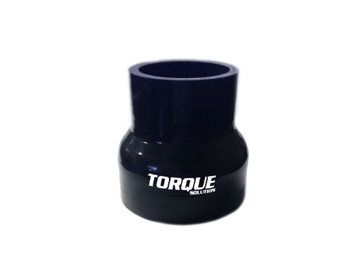 Picture of Torque Solution Transition Silicone Coupler 2 inch to 2.75 inch Black Universal