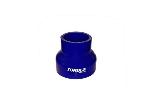 Picture of Torque Solution Transition Silicone Coupler 2 inch to 2.75 inch Blue Universal