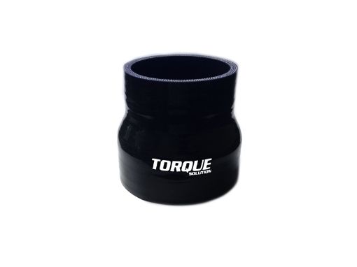 Picture of Torque Solution Transition Silicone Coupler 2 inch to 3 inch Black Universal