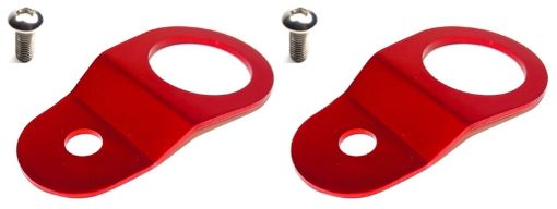 Picture of Torque Solution Radiator Mount Combo (RED) Mitsubishi Evolution 789