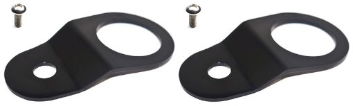 Picture of Torque Solution Radiator Mount Combo (Black) Mitsubishi Evolution 789