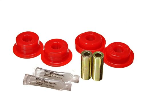 Picture of Energy Suspension 97 - 06 Jeep Wrangler TJ Front Control Arm Bushing - Axle Only Position - Red