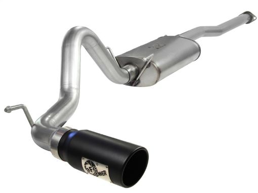 Picture of aFe MACH Force XP 3in Cat - Back Stainless Steel Exhaust System wBlack Tip Toyota Tacoma 13 - 14 4.0L