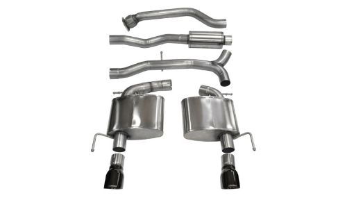 Picture of Corsa 2013 - 2019 Cadillac ATS Sedan 2.0L AT Black Sport Dual Rear Cat - Back Exhaust