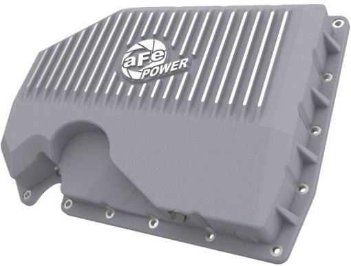 Picture of aFe 05 - 19 VW 1.8L2.0L wo Oil Sensor Engine Oil Pan Raw POWER Street Series w Machined Fins
