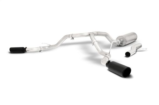 Picture of Gibson 21 - 22 GMC YukonChevy Tahoe 5.3L 24WD Cat - Back Dual Extreme Exhaust System - Stainless