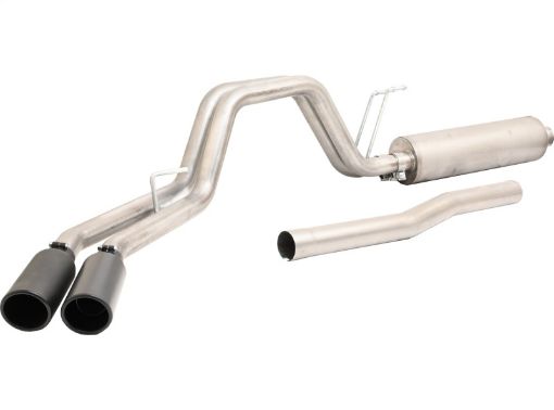 Picture of Gibson 2020 Ford F - 250 SuperDuty Crew 96in Bed 7.3L Cat - Back Dual Sport Exhaust System - Stainless