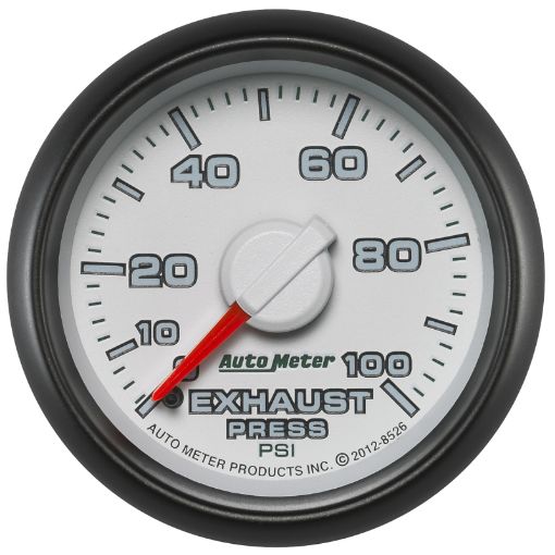 Picture of Autometer Factory Match 52.4mm Mechanical 0 - 100 PSI Exhaust (Drive) Pressure Gauge