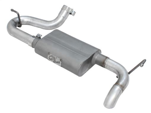 Picture of aFe Scorpion Exhaust System Axle Back Aluminized Hi - Tuck 07 - 17 Jeep Wrangler JK V6 3.63.8L