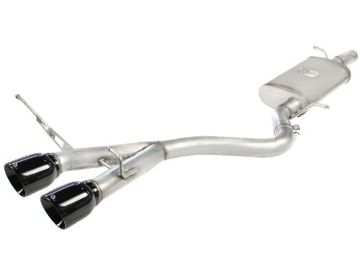 Picture of aFe MACHForce XP Exhaust 304SS Cat - Back w BlackTips 2008 VW Golf R32 V5 3.2L
