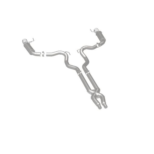 Picture of MagnaFlow Cat Back, SS, 3in, Competition, Dual Split Polished 4.5in Tips 2015 Ford Mustang GT V8 5.0