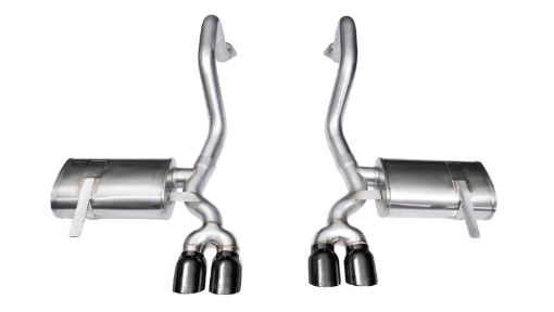 Picture of Corsa 1997 - 2004 Chevrolet Corvette C5 Z06 5.7L V8 Xtreme Axle - Back Exhaust w Black Tips