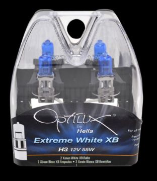 Picture of Hella H3 12V 55W Xen White XB Bulb (Pair)