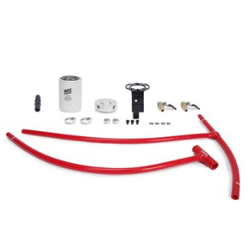 Picture of Mishimoto 03 - 07 Ford 6.0L Powerstroke Coolant Filtration Kit - Red