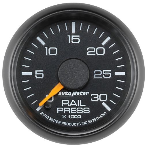 Picture of Autometer Factory Match 52.4mm Digital Stepper Motor 0 - 30,000 PSI Diesel Fuel Rail Pressure Gauge