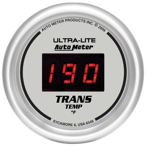 Picture of Autometer Ultra - Lite 52mm 0 - 300 Deg F Digital Oil Temperature