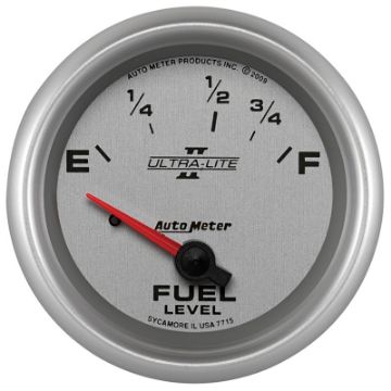 Picture of Autometer Ultra - Lite II 2 58in 73E - 10F SSE Fuel Level Gauge