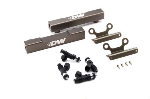 Picture of DeatschWerks 02 Subaru WRX 07 STILGT Top Feed Fuel Rail Upgrade Kit w 1000cc Injectors