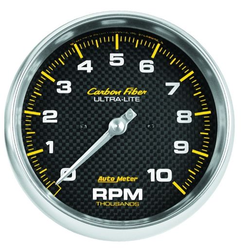 Picture of Autometer Carbon Fiber Series 5 - inch 10000 RPM Tachometer