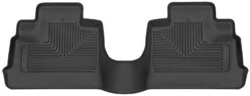 Picture of Husky Liners 18 - 24 Jeep Wrangler JL X - Act Contour Black 2nd Row Floor Liners