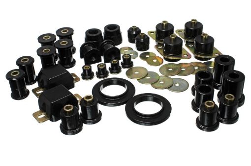 Picture of Energy Suspension 05 - 13 Toyota Tacoma 4WDPrerunner 2WD Black Hyper - Flex Master Bushing Set