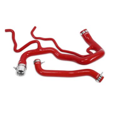 Picture of Mishimoto 11 Chevrolet Duramax 6.6L Red Silicone Coolant Hose Kit