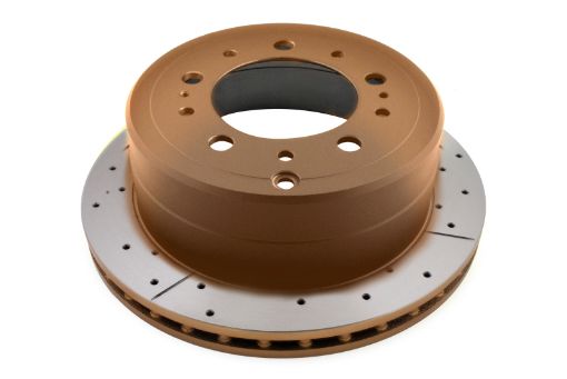 Picture of DBA 98 - 05 Lexus LX47098 Toyota Landcruiser 100 Series Front Drilled Slotted Street Series Rotor