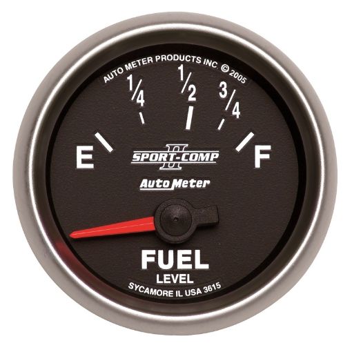 Picture of Autometer Sport - Comp II 52mm 73 - 10 ohms Short Seeep Electronic Fuel Level Gauge