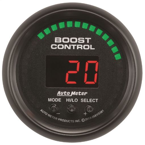 Picture of Autometer Z - SeriesES 52mm 30inHG30psi Digital Boost Controller