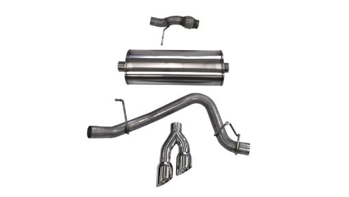 Picture of Corsa 2015 - 2020 ack Exhaust Sport 3in Single Side Twin Polished 4in Tips 2015 Chevy TahoeGMCYukon