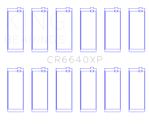 Picture of King BMW M20M50 2.0L2.5L2.7L (Size STD) Performance Rod Bearing Set