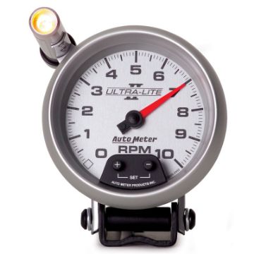 Picture of Autometer Ultra - Lite II 3 - 34in 10000 RPM Pedestal Mount Mini - Monster Tachometer
