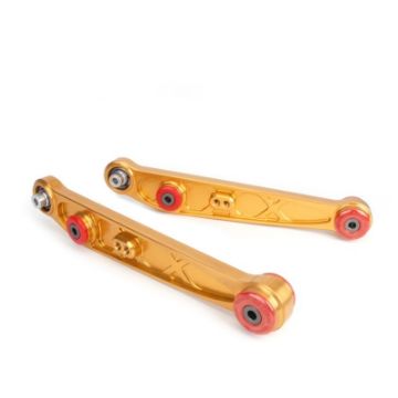 Picture of Skunk2 HondaAcura EGDC Alpha Series Rear Lower Control Arm Set - Gold