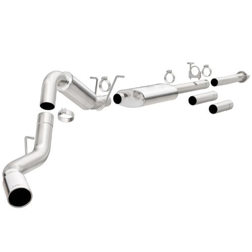 Picture of MagnaFlow Stainless Cat - Back Exhaust 2015 Chevy Silverado 2500HD 6.0L PS Rear Exit 5in