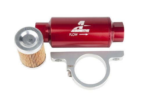 Picture of Aeromotive Filter Bracket Combo Kit - 12301 Filter 12305 Billet Bracket