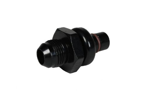 Picture of Aeromotive 12in Male Spring Lock AN - 08 Feed Line Adapter (Ford)