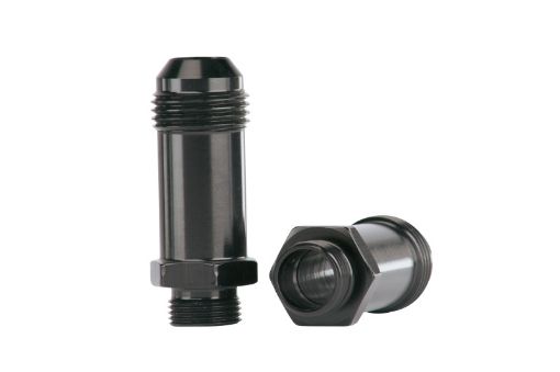 Picture of Aeromotive Demon Carb AN - 08 to 916in x 24 Thread Float Bowl Fitting - Extended