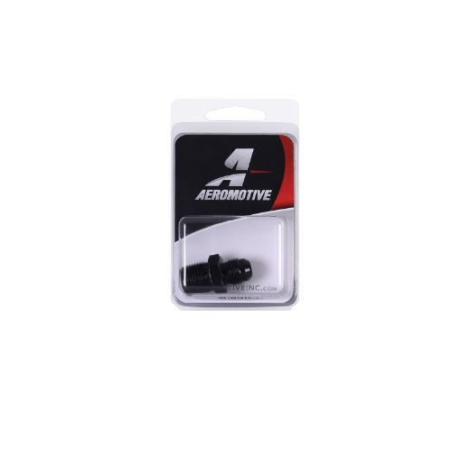 Picture of Aeromotive 38in NPT AN - 06 Male Flare Adapter fitting