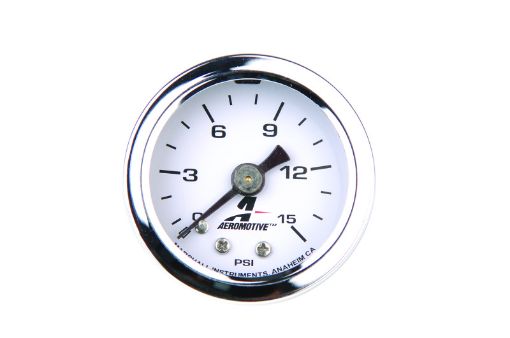 Picture of Aeromotive 0 - 15 PSI Fuel Pressure Gauge