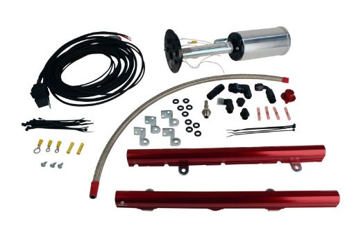Picture of Aeromotive C6 Corvette Fuel System - EliminatorLS3 RailsWire KitFittings