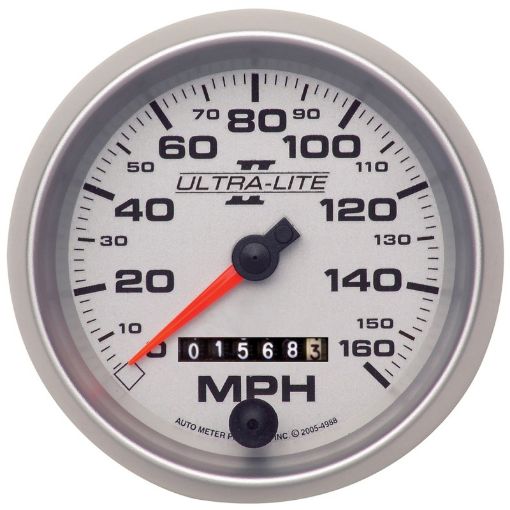 Picture of Autometer Ultra - Lite II 3 - 38in 160MPH Mechanical Speedometer