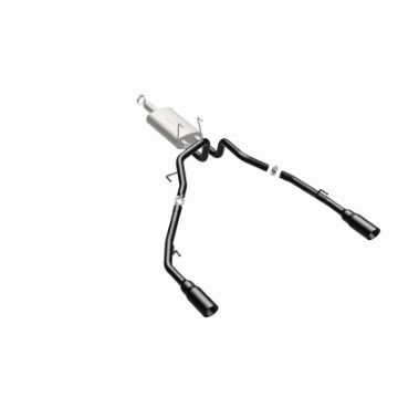 Picture of Magnaflow 09 - 15 Dodge Ram 1500 V8 Dual Spilt Rear Exit Black Stainless CB Perf Exhaust