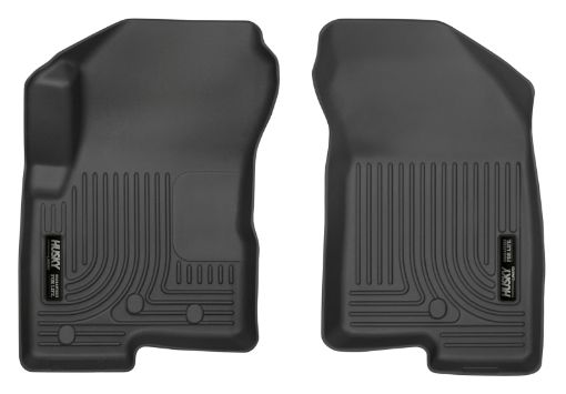 Picture of Husky Liners 07 - 12 Dodge Caliber 07 - 12 Jeep Compass WeatherBeater Front Row Black Floor Liners