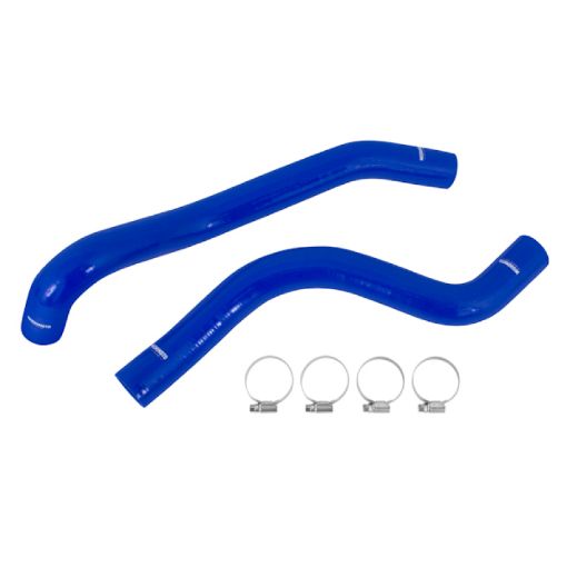 Picture of Mishimoto 15 Ford Mustang EcoBoost Blue Silicone Coolant Hose Kit