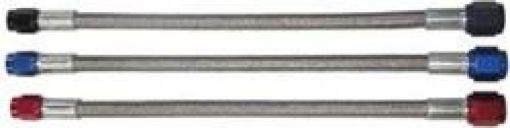 Picture of Fragola - 3AN x - 4AN Nut 4AN Nitrous Line 8.5in Red Nuts