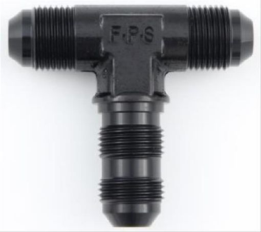 Picture of Fragola - 8AN Bulkhead Tee - Black