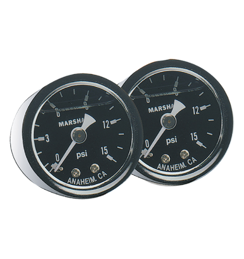 Picture of Fragola Fuel Pressure Gauge 0 - 30 PSI Dry