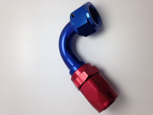 Picture of Fragola - 10AN Nut x - 12AN Hose Reducing Hose End 120 Degree