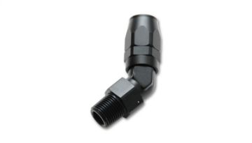 Picture of Vibrant - 10AN Male NPT 45Degree Hose End Fitting - 12 NPT
